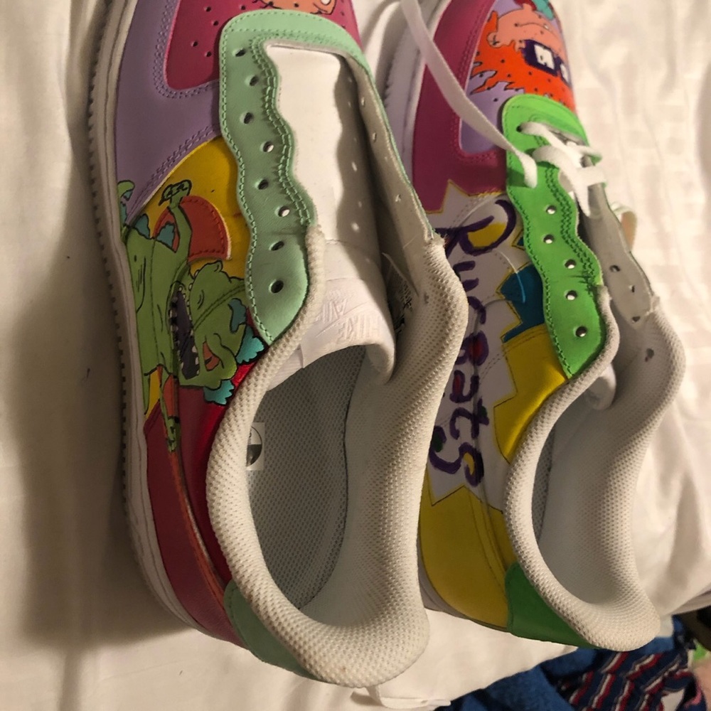 Custom rugrat sneakers